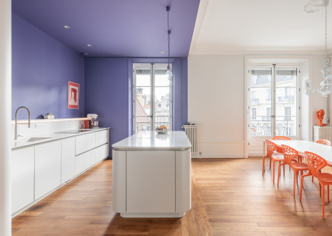 cuisine snaidero , renovation , design , travaux